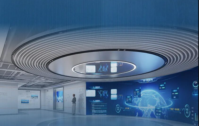 科技之光照射强国沉器：Z6尊龙LED显示屏打造华龙一号展示中心