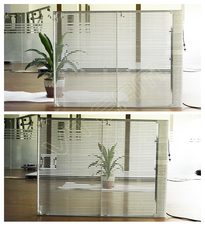 ISKY LED通明屏通透性展示